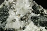 Native Silver in Calcite - Morocco #362741-2